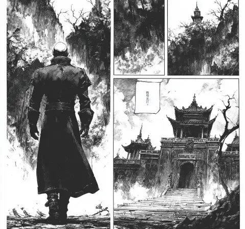 日常题材漫画画面：午后房间与安静光线